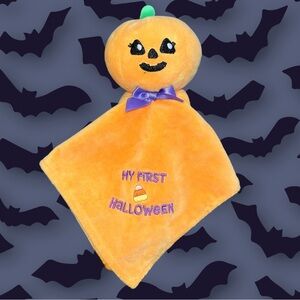 Magic Years My First Halloween Baby Lovey Security Blanket  Toy Rattle